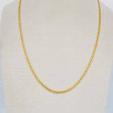 Cuban Links 2.2gr / 23.5in / 18K Gold +1 $