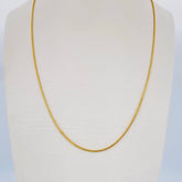 Franco Chain 3.85gr / 23.9in / 18K Gold +3$