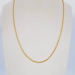 Franco Chain 3.85gr / 23.9in / 18K Gold +3$