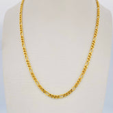Figaro Chain 7.3gr / 25.8in / 18K Gold +1 $