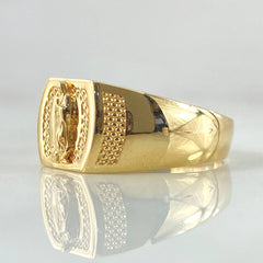 Virgin Guadalupe Ring 4gr / Size 10 1/4 / 18K Gold *
