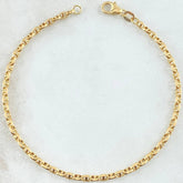 Sailor Bracelet 3.65gr / 7.7in / 18K Gold +3