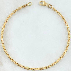Sailor Bracelet 3.65gr / 7.7in / 18K Gold +3