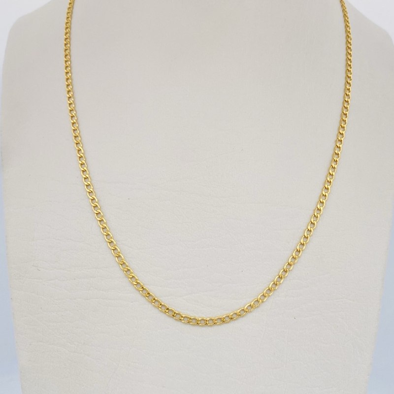 Cuban Links 2.2gr / 23.5in / 18K Gold +1 $