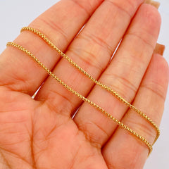 Franco Chain 6.25gr / 24.0in / 18K Gold +3 $