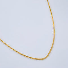 Franco Chain 3.85gr / 23.9in / 18K Gold +3$
