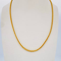 Franco Chain 5.5gr / 23.6in / 18K Gold +3 $