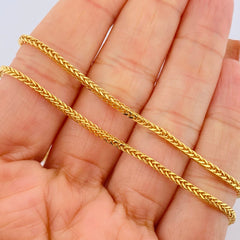 Franco Chain 5.5gr / 23.6in / 18K Gold +3 $