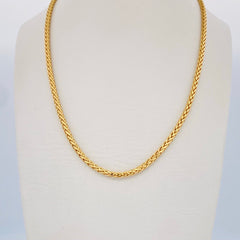 Franco Chain 8.95gr / 23.9in / 18K Gold +3$