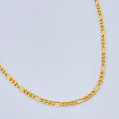 Figaro Chain 7.3gr / 25.8in / 18K Gold +1 $