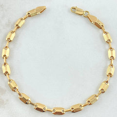 Rustic Adije Bracelet 3.8gr / 7.5in / 18K Gold